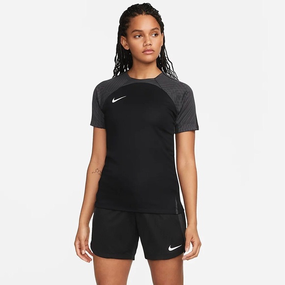 Nike Dri-FIT Strike Short Sleeve Soccer Shirt Black Size XL NWT - Picture 1 of 11